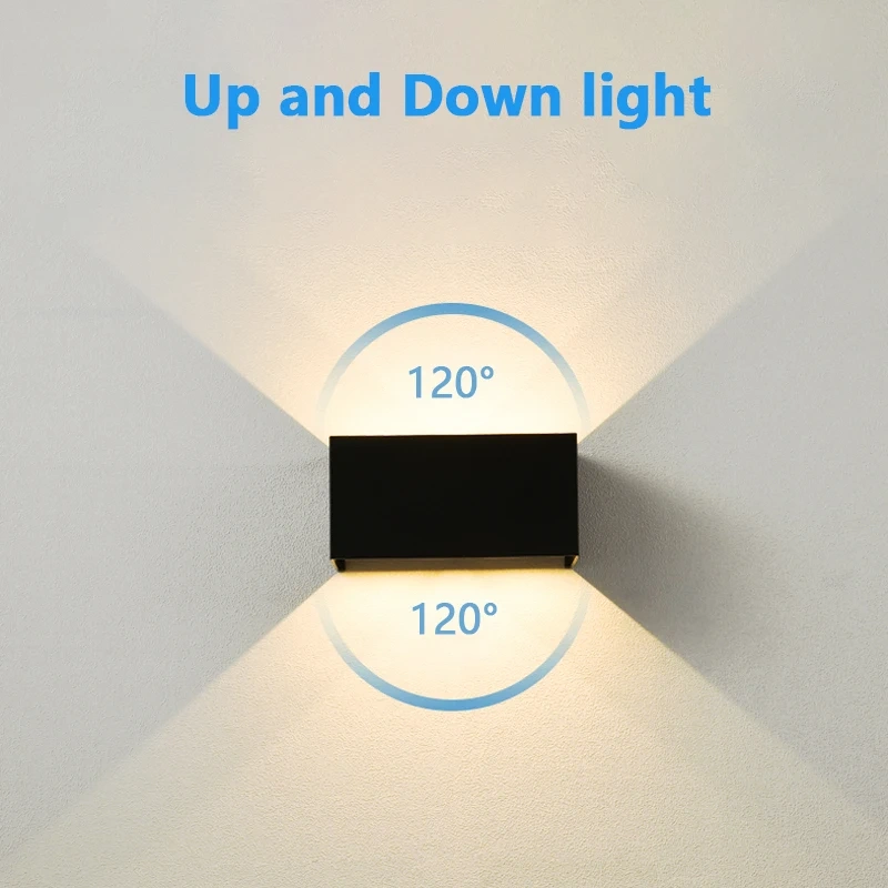 Led Outdoor Wall Light Waterproof IP65 PIR Motion Sensor Led indoor Lighting Porch Light Balcony Garden Lights Outdoor Wall Lamp