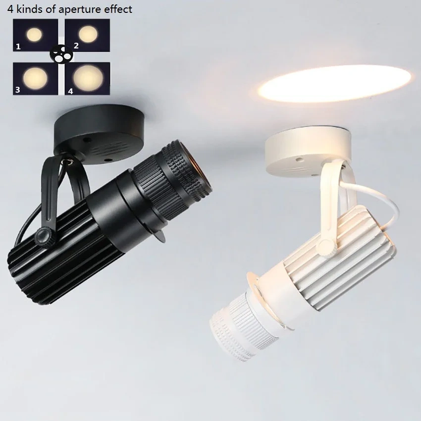 The latest spotlight bar stage camera projection spotlight adjustable focus light display mural background wall lighting