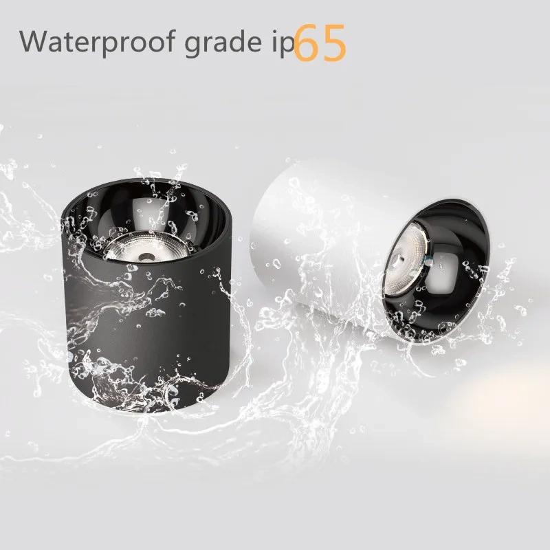 Waterproof IP65 Surface Mounted Downlight 110v  220V Led Round Ceiling For Bathroom Balcony Outdoor Proof Spotlight Led Spot