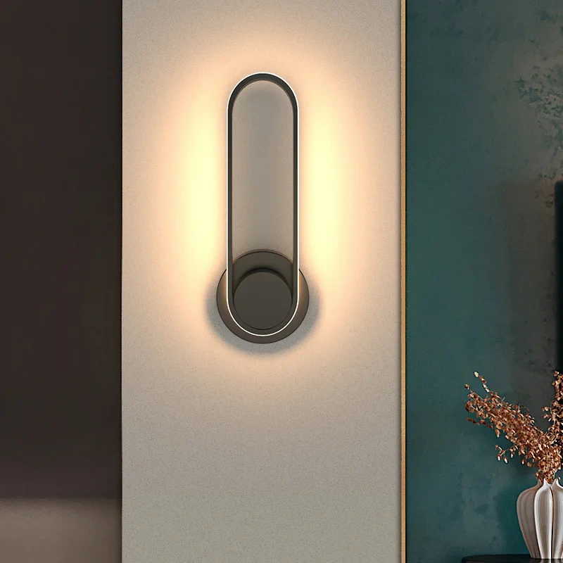 Led Wall Lamps 330 Degree Rotating Lamp In Wall Spotlight For Stairs Living Room Bedroom Wall Light Home Fancy Bedside Light