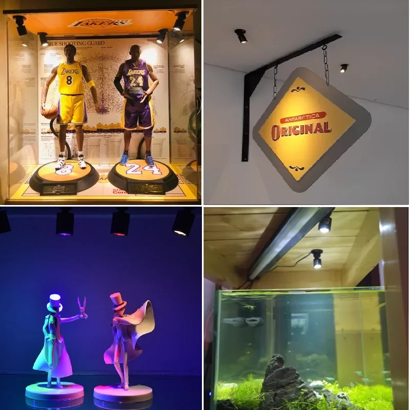 Spot Led Light Mini Ceiling Spotlight USB 5V 12V 24V 110V 220V Showcase Jewelry Display Cabinet Embedded Indoor Downlight 1W 3W