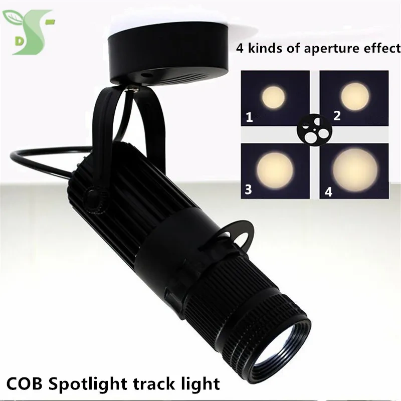 The latest spotlight bar stage camera projection spotlight adjustable focus light display mural background wall lighting