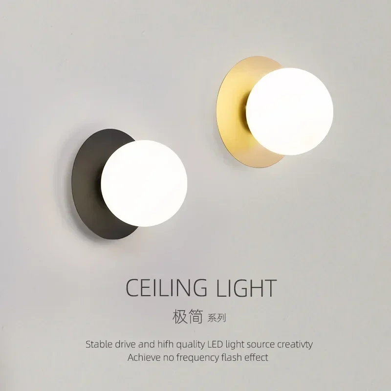 Indoor decorative wall lamp for Bedroom Stairs LED Wall Lighting Wall Sconce for Living room sofa background Bedside lamp