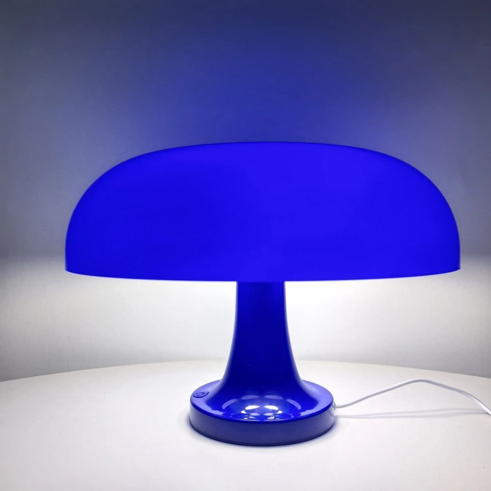 Mushroom table lamp minimalist modern bedroom bedside lamp Danish designer orange decorative table lamp