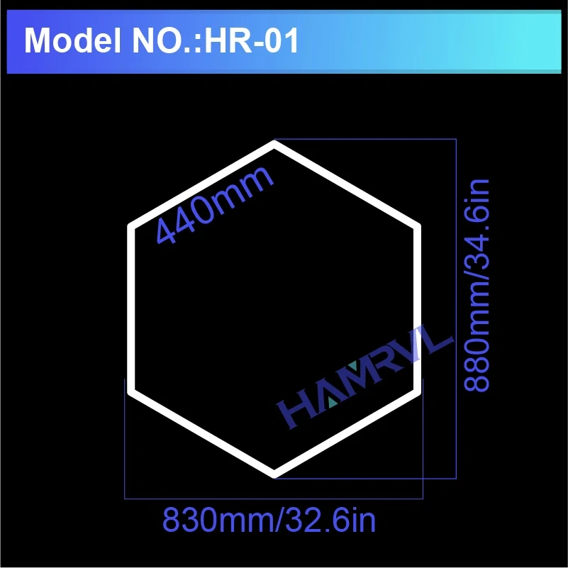 4000k Natural light Lighting Hexagon Barbershop Garage LED Ceiling Light 110-240V Car Beauty Detail Workshop Honeycomb Tube lamp