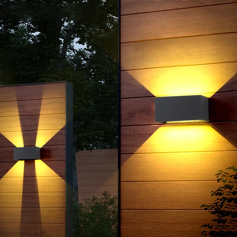 Led Outdoor Wall Light Waterproof IP65 PIR Motion Sensor Led indoor Lighting Porch Light Balcony Garden Lights Outdoor Wall Lamp