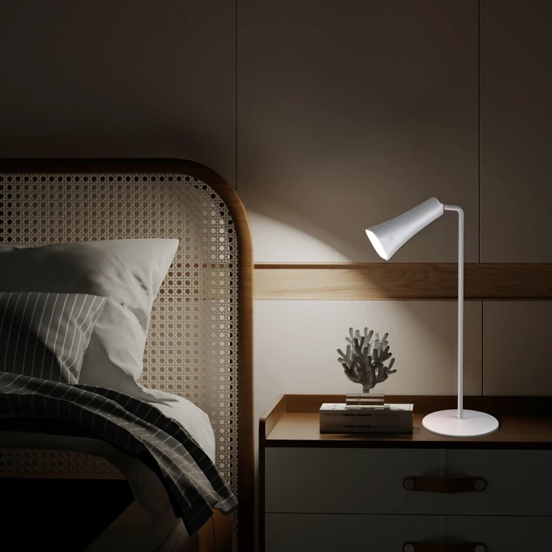 Multifunctional LED Desk Lamp with Clip/Magnetic/Handheld/Stand USB Type-C Rechargeable Touch Control Dimming for Reading Office