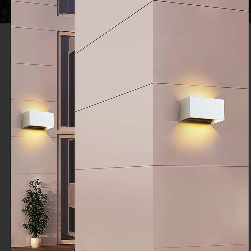 Led Outdoor Wall Light Waterproof IP65 PIR Motion Sensor Led indoor Lighting Porch Light Balcony Garden Lights Outdoor Wall Lamp