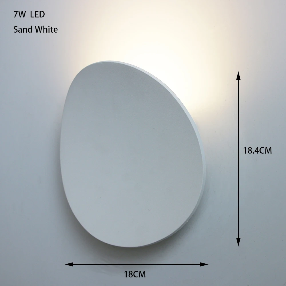 5W 7W LED Indoor Wall Lamp Bedroom Living Room Bedside Lamp Modern Home Lighting Balcony Corridor Wall Light Decorate Sconce