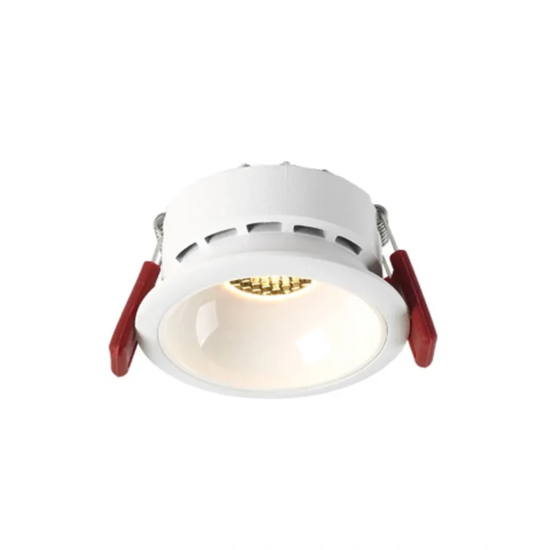 Anti-glare Recessed Ceiling Downlight lamp 7W 9W 12W 15W 18W 25W honeycomb cob led spot lights Ceiling Fixtures Lighting 85-265V