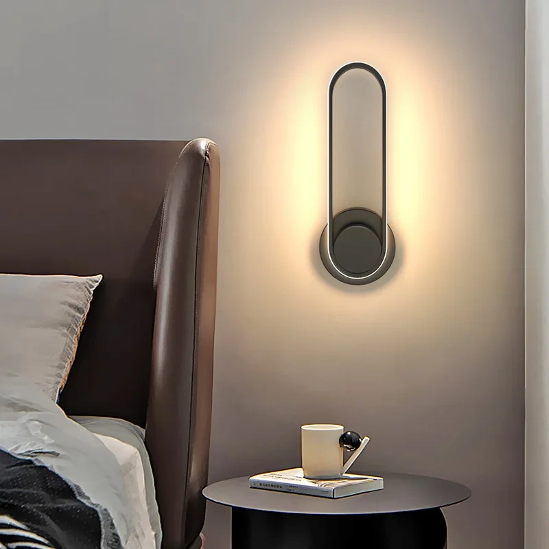 Led Wall Lamps 330 Degree Rotating Lamp In Wall Spotlight For Stairs Living Room Bedroom Wall Light Home Fancy Bedside Light