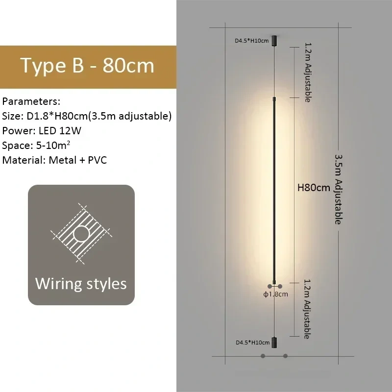 2025 Modern Minimalist Black LED Floor Lamp Decoration Home Lighting Living Room Bedroom Bedside Chandelier Indoor Lighting Fixt
