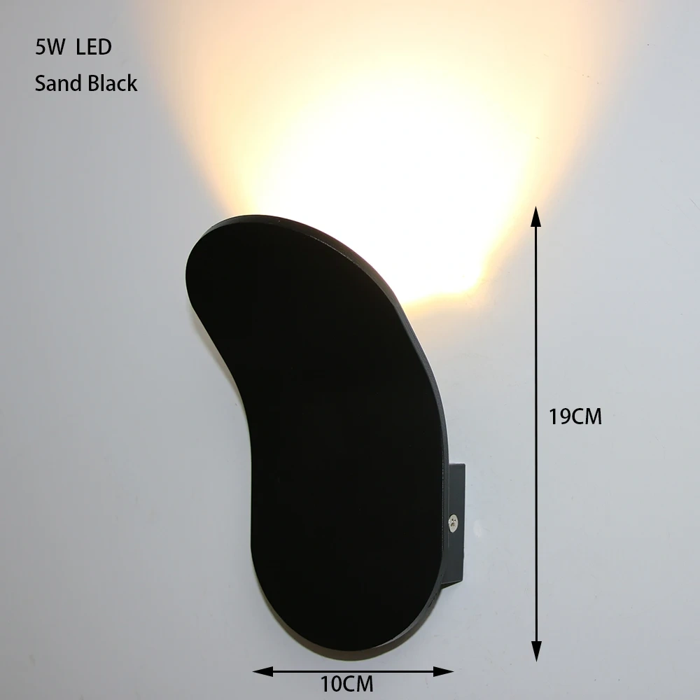 5W 7W LED Indoor Wall Lamp Bedroom Living Room Bedside Lamp Modern Home Lighting Balcony Corridor Wall Light Decorate Sconce
