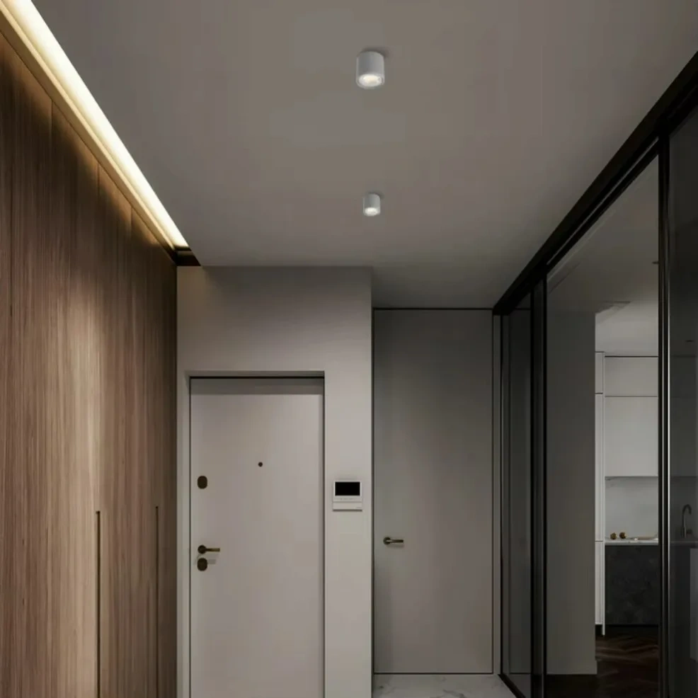 PIR Motion Sensor LED Ceiling Downlight Surface Mounted Anti-Glare Smart Stair Bedroom Home Spot Lighting Fixture Full spectrum