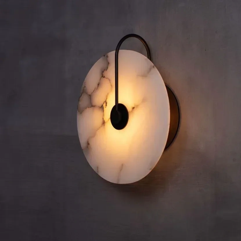 Modern Led Wall Sconce Lights for Bedroom Living Room Marble Decoration Lamp Background Lighting Hotel Hallway Aisle Bahtroom