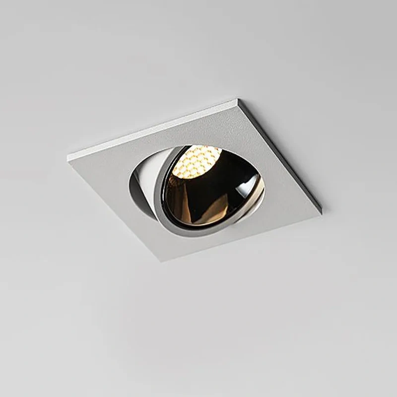 CRI 97 Anti Glare Recessed Dimmable LED Downlights 7W9W12W15W18W20W24W COB Ceiling Lamp Spot Lights AC110-230V +Led Drive