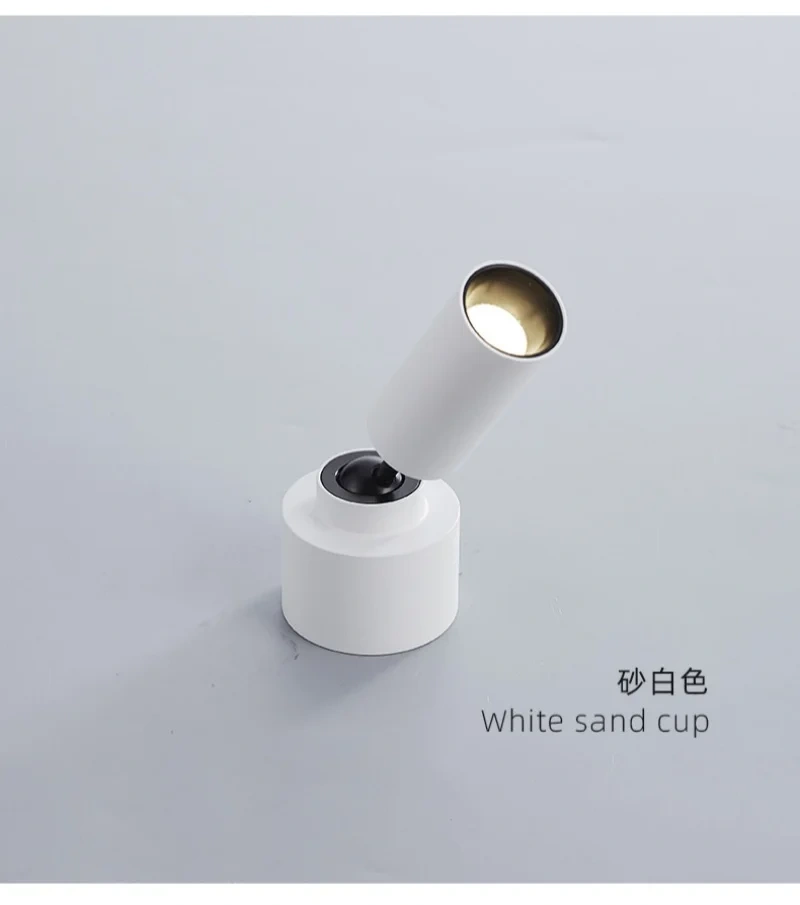 Surface Mounted LED Round COB Ceiling Bulbs Lamp Downlight 6W AC110-220V Warm / Cold White Home Lighting Ceiling Spot Lights