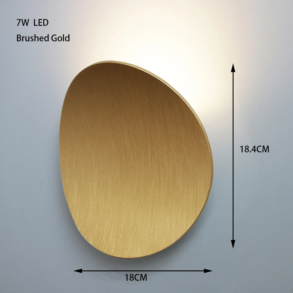 5W 7W LED Indoor Wall Lamp Bedroom Living Room Bedside Lamp Modern Home Lighting Balcony Corridor Wall Light Decorate Sconce