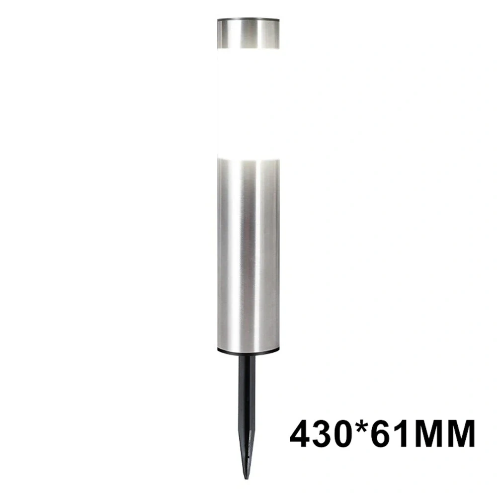 1/2/4/10 Pack 600mah Solar Garden Pathway Lights Outdoor LED Lighting Ground Plug Bollard Light for Patio, Gardens,Pathways,Lawn