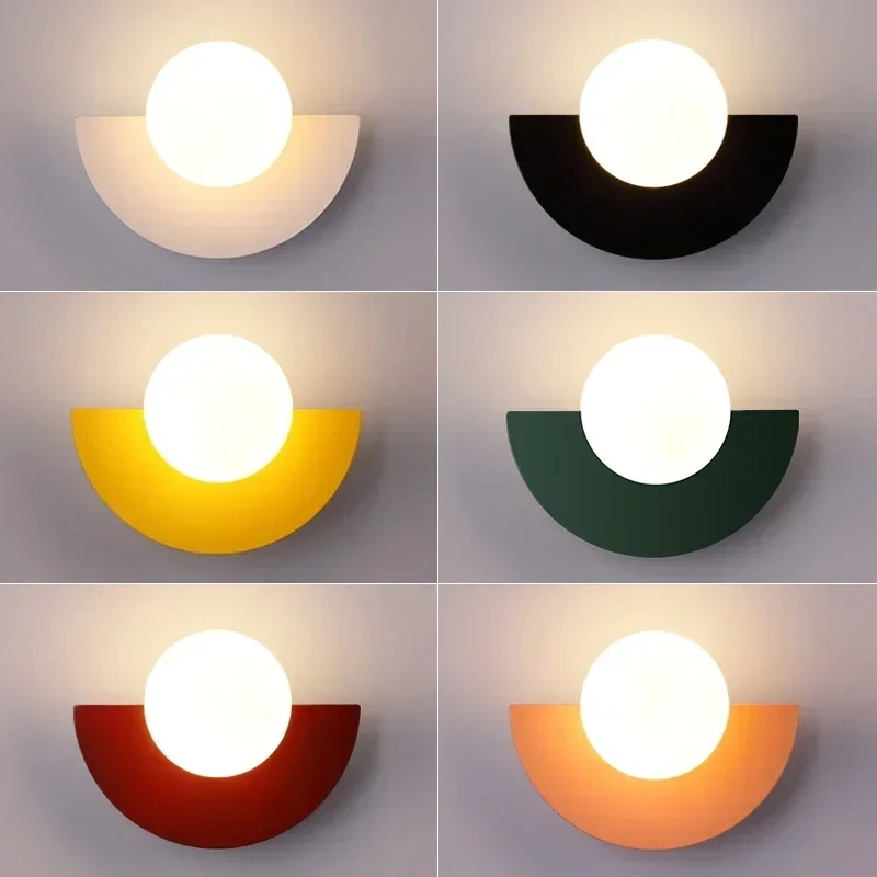 Nordic wall lamp for corridor and hallway