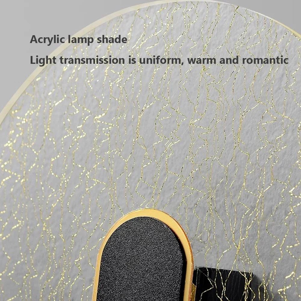 Nordic LED Wall Lamp Creative wall Sconce Acrylic Lampshade For Bedroom  Stairway Wall Light LED Bedside Decorative Lamp