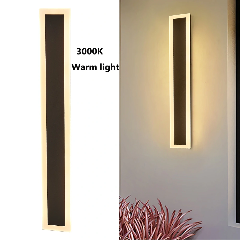LOYALHEARTD LED Wall Light 80cm Waterproof Outdoor Modern Lamp Exterior Lights Long Strip