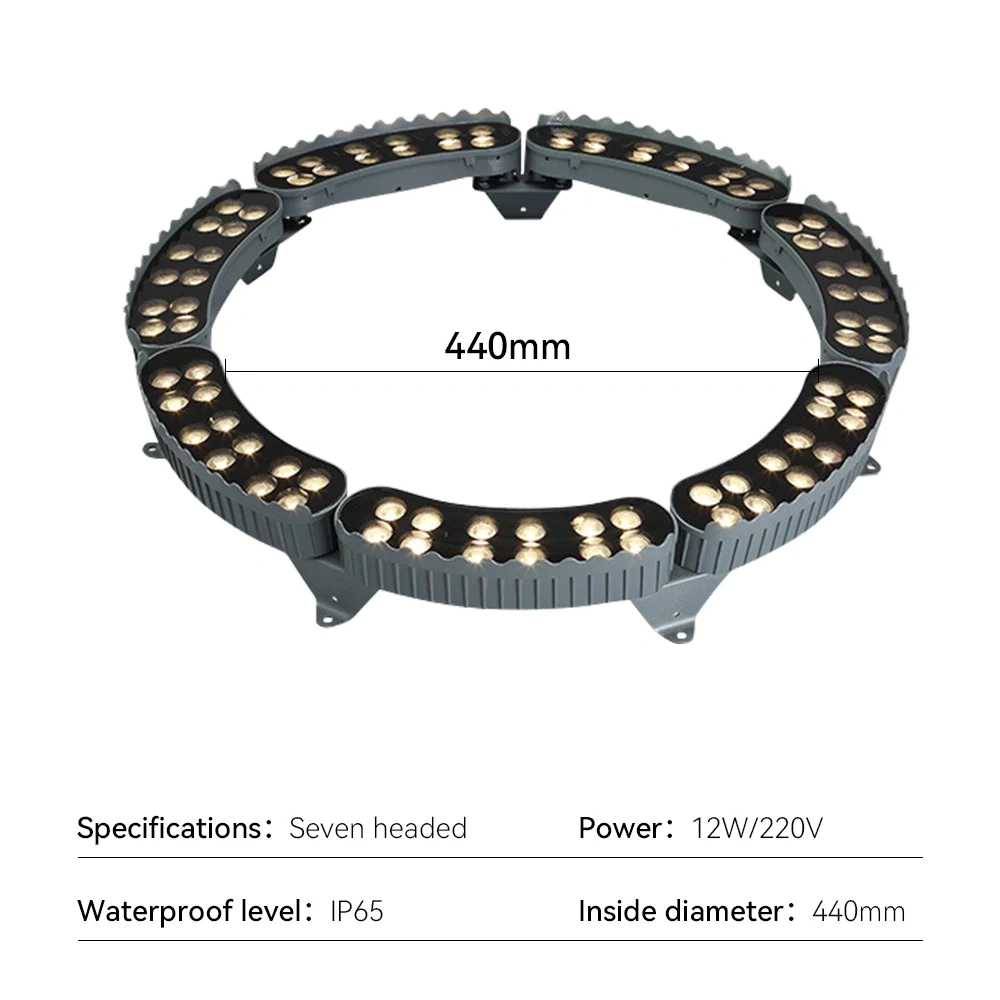 LED Outdoor Tree Spot Light LED Wall Washer Aluminum RGB IP65 Can be used outdoors under large trees and cylindrical cones