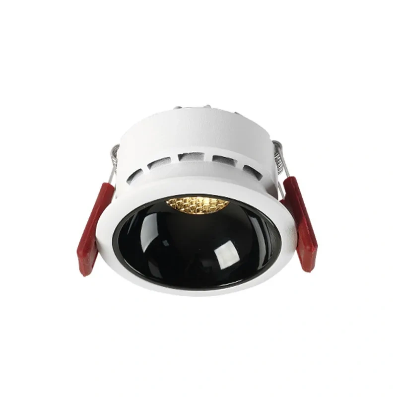 Anti-glare Recessed Ceiling Downlight lamp 7W 9W 12W 15W 18W 25W honeycomb cob led spot lights Ceiling Fixtures Lighting 85-265V