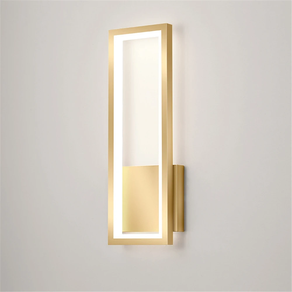 16W LED Indoor Wall Lamps Bedroom Bedside Light Aisle Corridor Wall Lights Modern Home Wall Sconce Aluminum Acrylic Wall Lamp