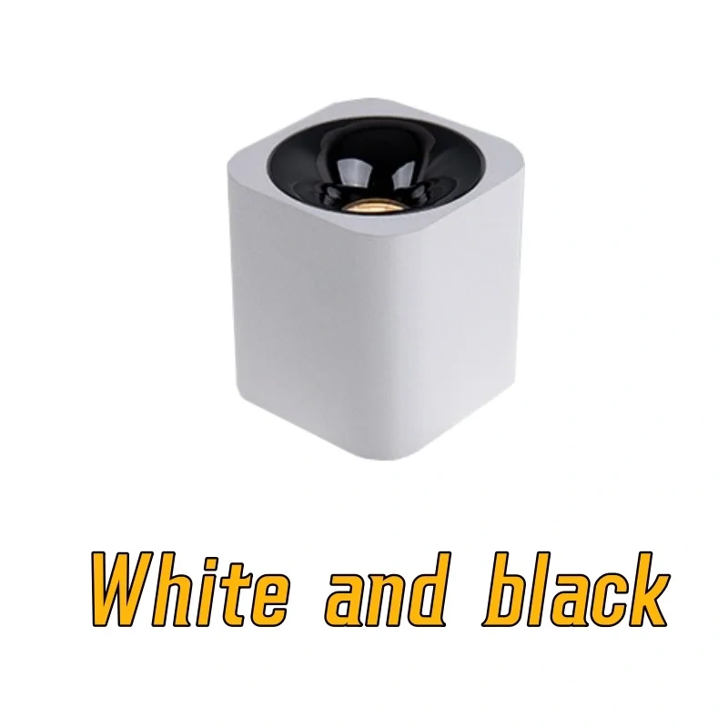 Small ceiling COB spotlights Dimmable anti-glare LED Down light 7W 10W 12W 15W 18W 20W White aluminum AC 85-265V Home business
