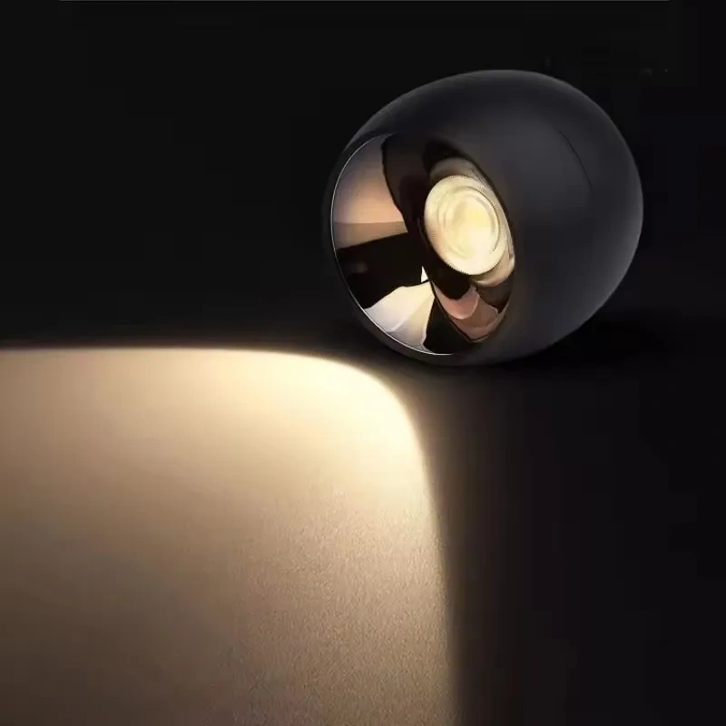 spotlight ceiling light18W Nordic surface mounted COB spotlight LED downlight, background Bedroom wall lighting AC110v220V