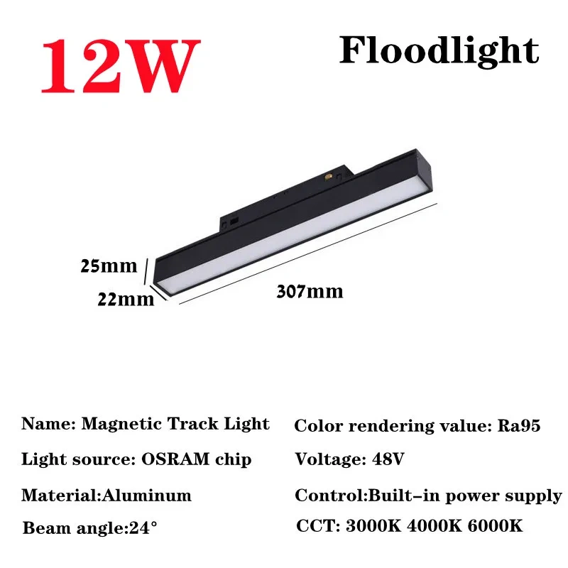 20 Modern Recessed Magnetic Track Lights design Led Lamp Magnetic Rail Ceiling System Indoor Track Lighting Spot Rail Spotlights