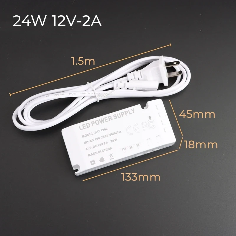 30/40/50cm LED Strip Cabinet Splint Lamps Hidden Doule Side Glow Aluminum Profiles 18mm Wood Board Layer Linear Bar Strip Lights