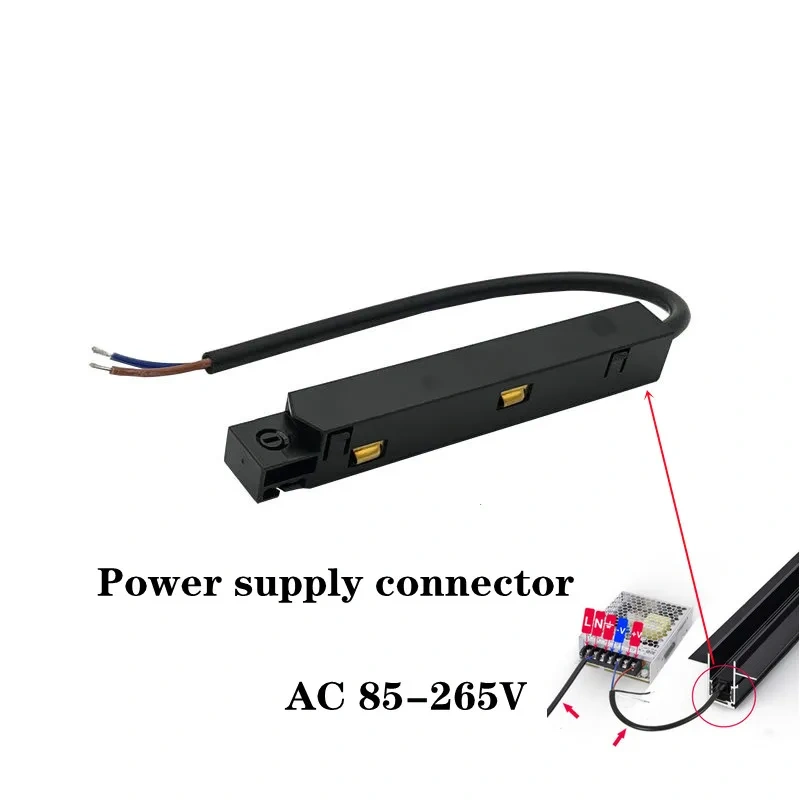 20 Modern Recessed Magnetic Track Lights design Led Lamp Magnetic Rail Ceiling System Indoor Track Lighting Spot Rail Spotlights