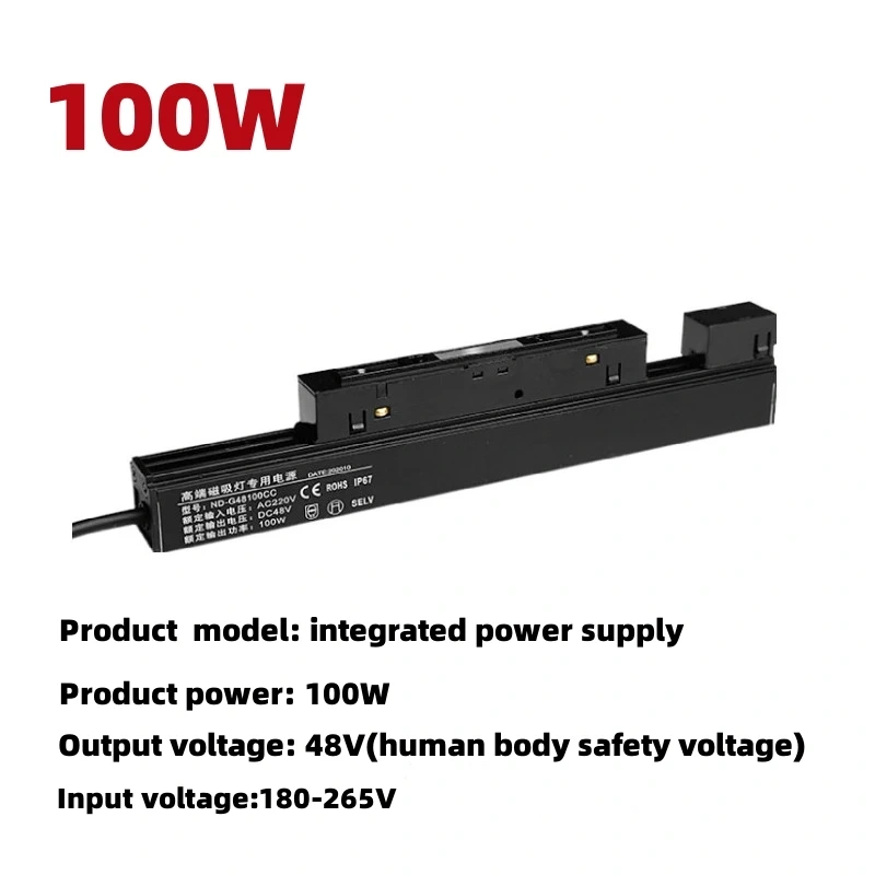 20 Modern Recessed Magnetic Track Lights design Led Lamp Magnetic Rail Ceiling System Indoor Track Lighting Spot Rail Spotlights