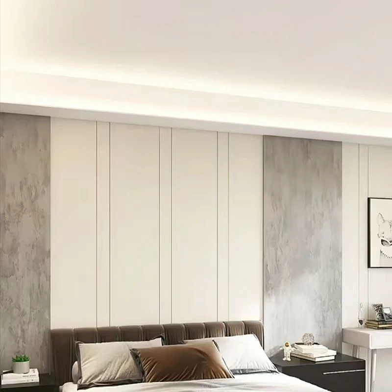 Recessed Wall LED Aluminum Profiles Ceiling Backlight Channel Lamp Gypsum Drywall Linear Strip Light