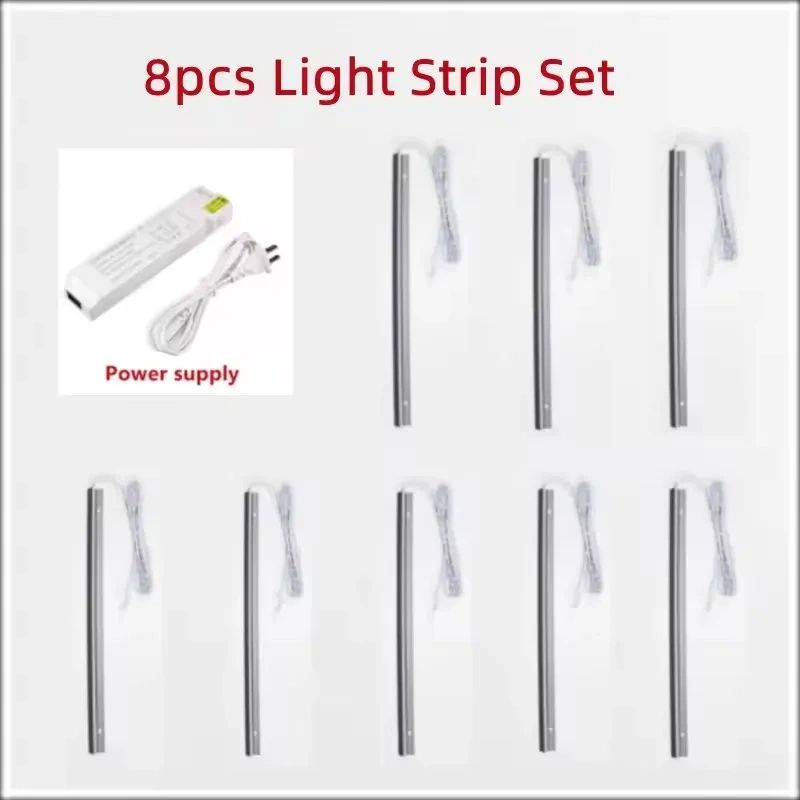 Lâmpada led personalizada para armário, iluminação oblíqua invisível de 45 graus, 12v, para cozinha, quarto, guarda-roupa, camada de prateleira