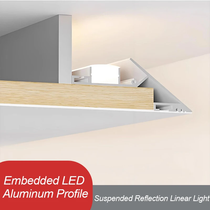 LED Embedded Aluminum Profile Led Light Bar For Interior Indoor Decor ...