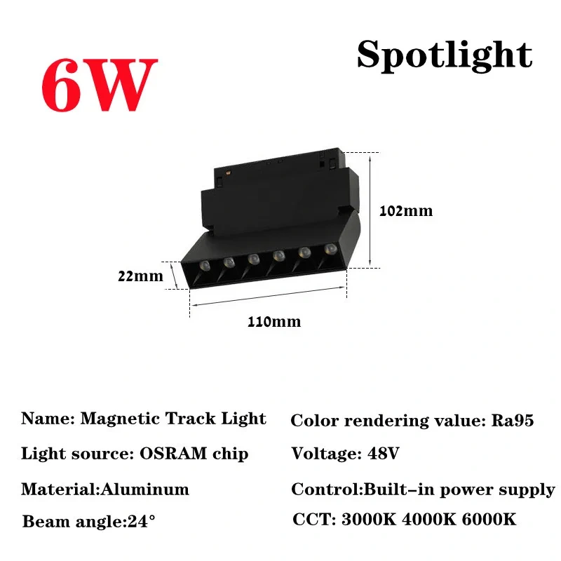 20 Modern Recessed Magnetic Track Lights design Led Lamp Magnetic Rail Ceiling System Indoor Track Lighting Spot Rail Spotlights