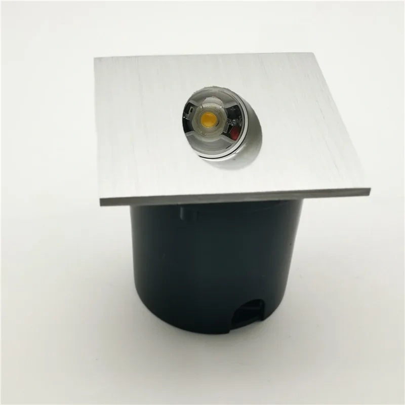 Aluminum Modern LED Stair Light 85-265V 3W Wall Sconce Nightlight Spotlight Background Light Step Aisle Corner Pathway Lamp