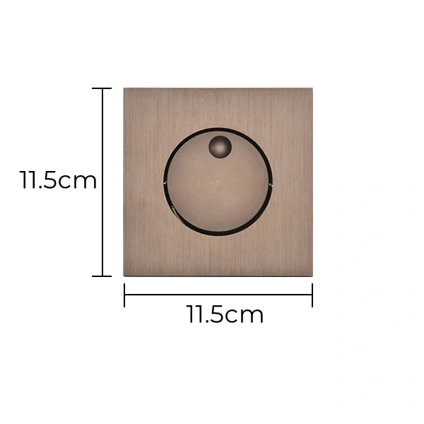 Modern LED Embedded Wall Lamp 3W 350º Rotation Bedside Sconce Bedroom Reading Hidden Decor Stair Wall Lighting Fixture AC85-265V