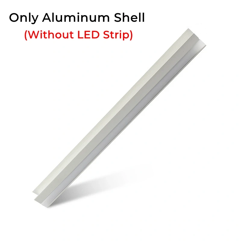 30/40/50cm LED Strip Cabinet Splint Lamps Hidden Doule Side Glow Aluminum Profiles 18mm Wood Board Layer Linear Bar Strip Lights