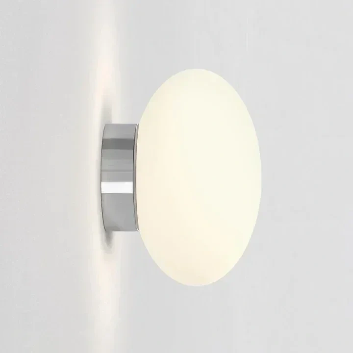 Modern White Wall Lamp Ball Glass Wall Sconce for Home Bathroom Mirror Living Room Bedroom Wall Decorative Interior Light