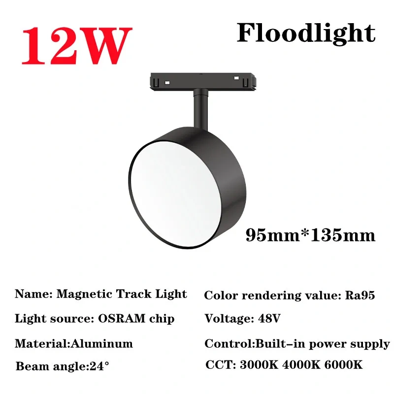 20 Modern Recessed Magnetic Track Lights design Led Lamp Magnetic Rail Ceiling System Indoor Track Lighting Spot Rail Spotlights