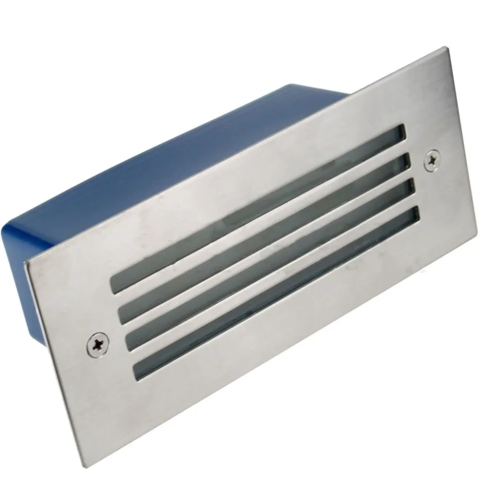 Waterproof LED Step Stair Light 3W Stainless Steel Recessed Garden Buried Lamp Indoor Outdoor Stairway Corridor Wall Sconce