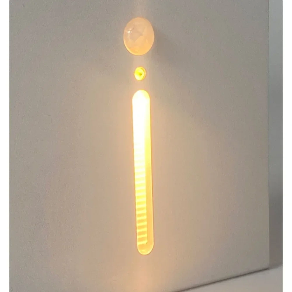 Wall Lamp Recessed Sensor Night Light for Living Room Step&Stair Foyer Bathroom Bedside 3W LED Indoor Lighting Fixture Mount Box