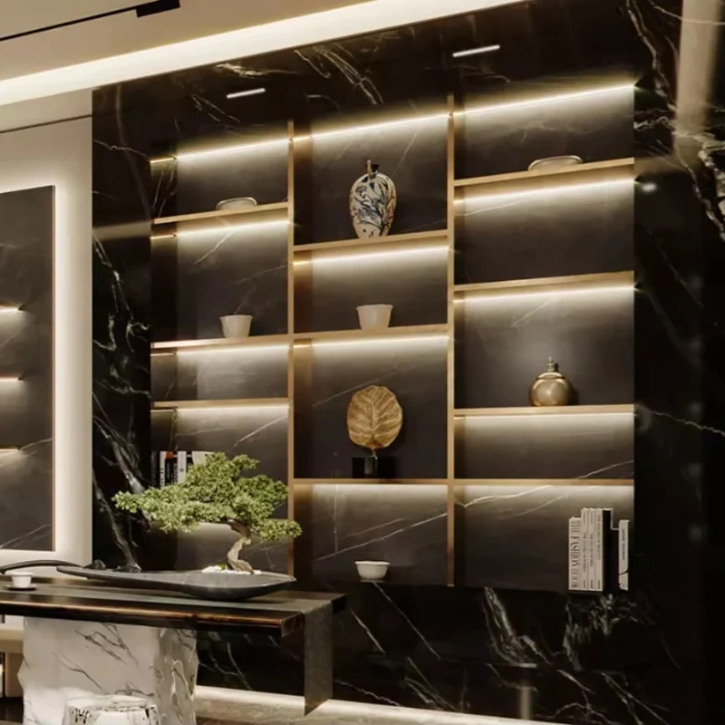 Ultra-thin Led Aluminum Profile 45° Luminescence Embedded LED Light Strip Bar For Cupboard Showcase Wardrobe