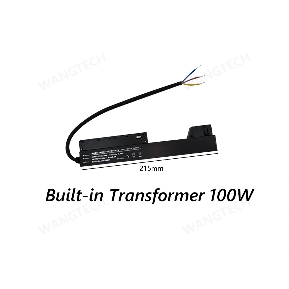 M20 Magnetic Track Light DC48V Aluminum Rail Led Flood Grille Spot Home Tuya Zigbee Assistant Alexa Or 3000/4000/6000K Black