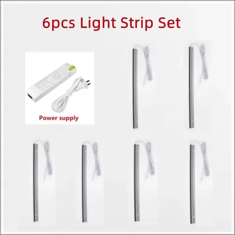 Lâmpada led personalizada para armário, iluminação oblíqua invisível de 45 graus, 12v, para cozinha, quarto, guarda-roupa, camada de prateleira