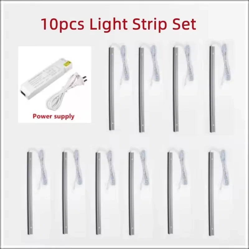 Lâmpada led personalizada para armário, iluminação oblíqua invisível de 45 graus, 12v, para cozinha, quarto, guarda-roupa, camada de prateleira
